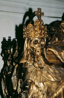 A Baroque memento mori - motif from the Imperial Crypt