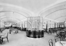 The interior of Café Museum, photograph