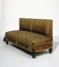 Divan, vieux-laque, silk damask, c. 1885