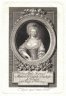 J. E. Mansfeld: Grand Duchess Maria Feodorovna, copperplate engraving