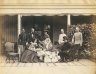 Ludwig Angerer: Die "Allerhöchste Familie", Familienbildnis auf Terrasse, Fotografie, 1860