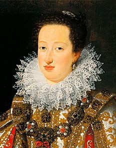 Justus Sustermans: Eleonore von Gonzaga, zweite Gemahlin von Ferdinand II., im Brautkleid, 1621, Öl auf Leinw…
