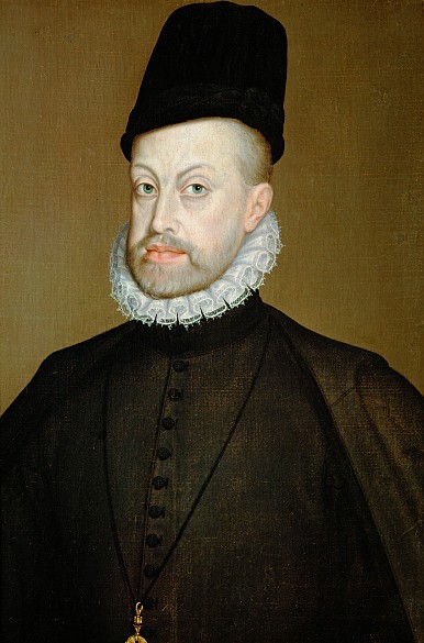 Alonso S nchez Coello King Philip II Of Spain In Spanish Court Dress 