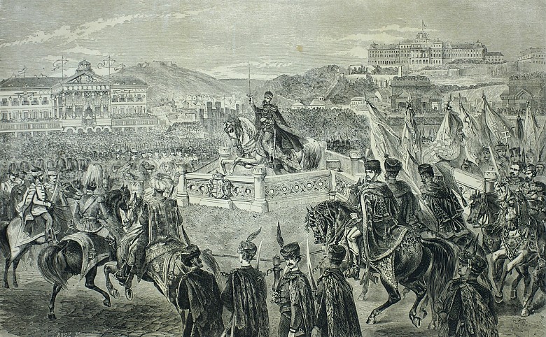 Image result for Coronation of Francis Joseph 1867
