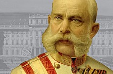 Kaiser Franz Joseph I., Ölgemälde, um 1910