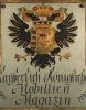 Sign with inscription: *Kayserlich Königliches Mobillien Magazin*