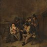 Cornelis Bega: Bauern in der Stube, um 1660