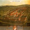 View of the Charterhouse at Mauerbach, oil painting, 18th century