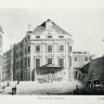 *In the Kärntner quarter: the Kärntnertor-Theater*, probably 1858, after an anonymous coloured copperplate en…