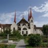 Muri Abbey, view of the abbey church from the north