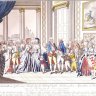 Leopold II surrounded by his family, etching, c. 1790