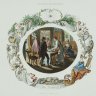 M. Brehms after N. Geiger: Sales room and workshop of a weaver from the series ‘Der Mensch und sein Beruf’,...