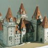 Model of the late medieval Hofburg